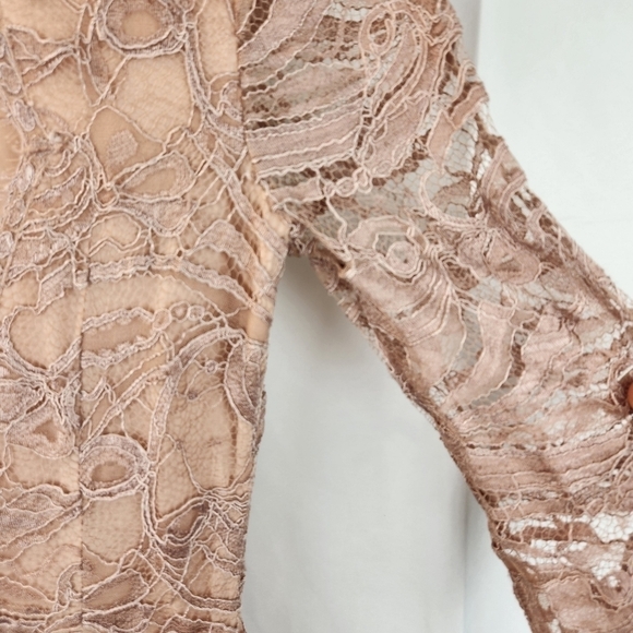 EMILIO Pucci lace nude dress size M(by measurements) in EUC - Picture 6 of 14